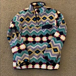 Patterned Patagonia fleece